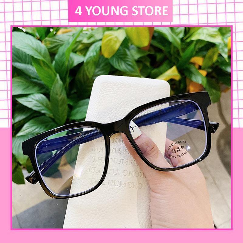 Kính giả cận [FREE SHIP] Kính cận gọng vuông 013