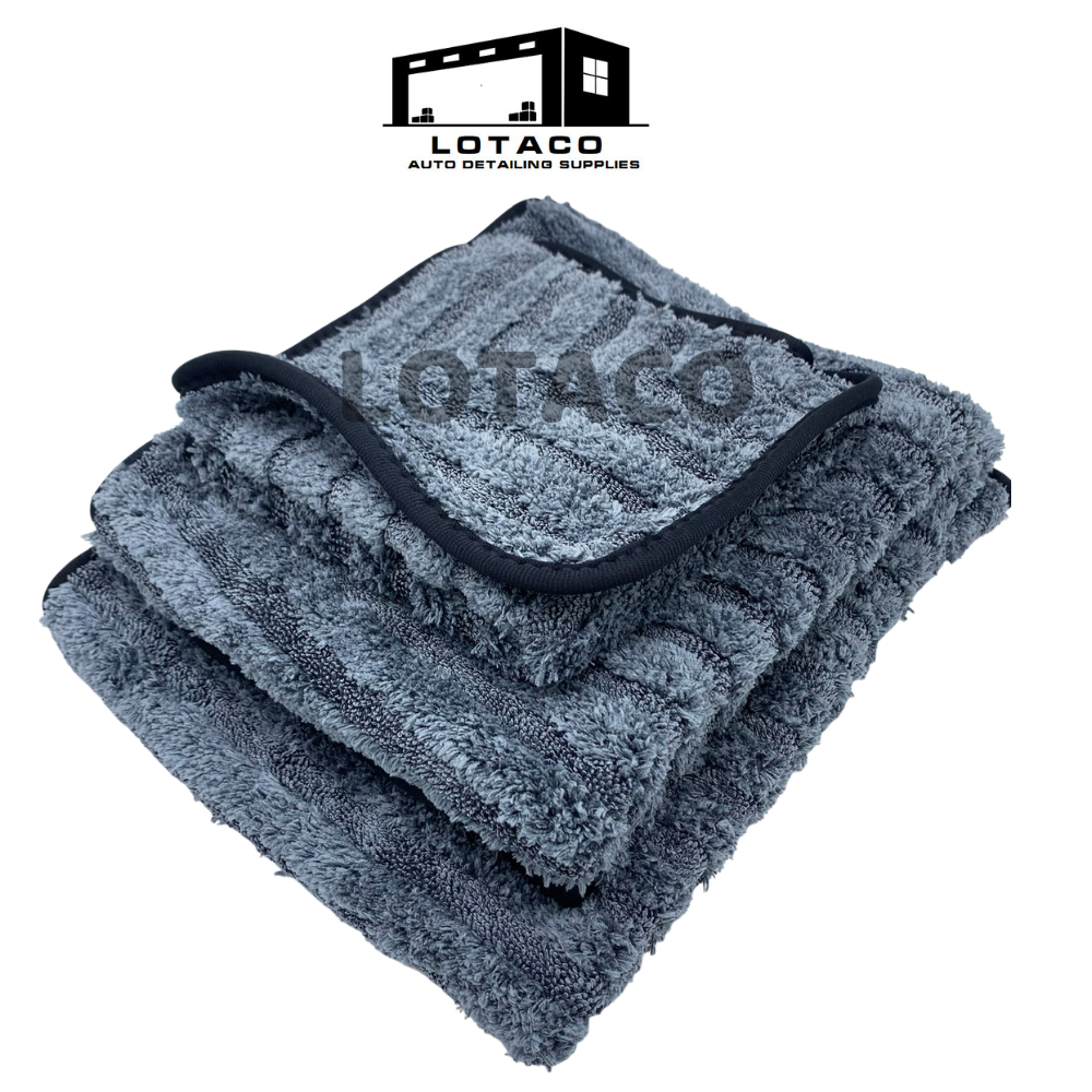 Khăn lau khô ô tô cao cấp HYBRID ( kết hợp 02 kiểu dệt vải) 840,1000 GSM size lớn LOTACO | BigBuy360 - bigbuy360.vn