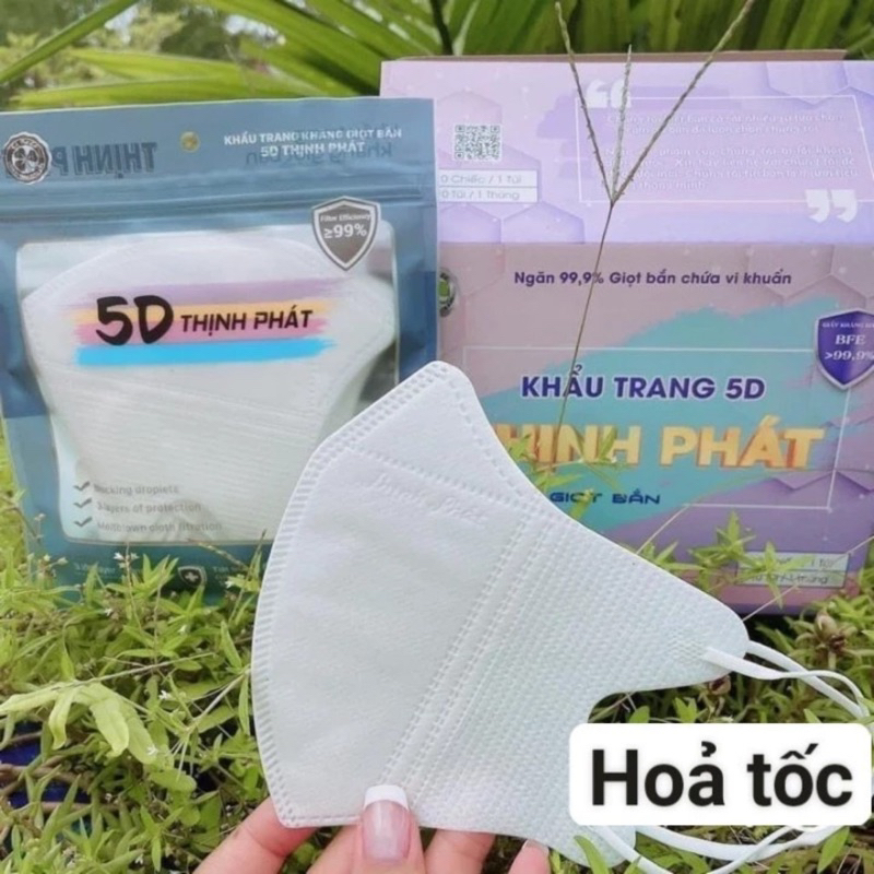 Thùng Khẩu Trang 5D Mask Thịnh Phát Cao Cấp