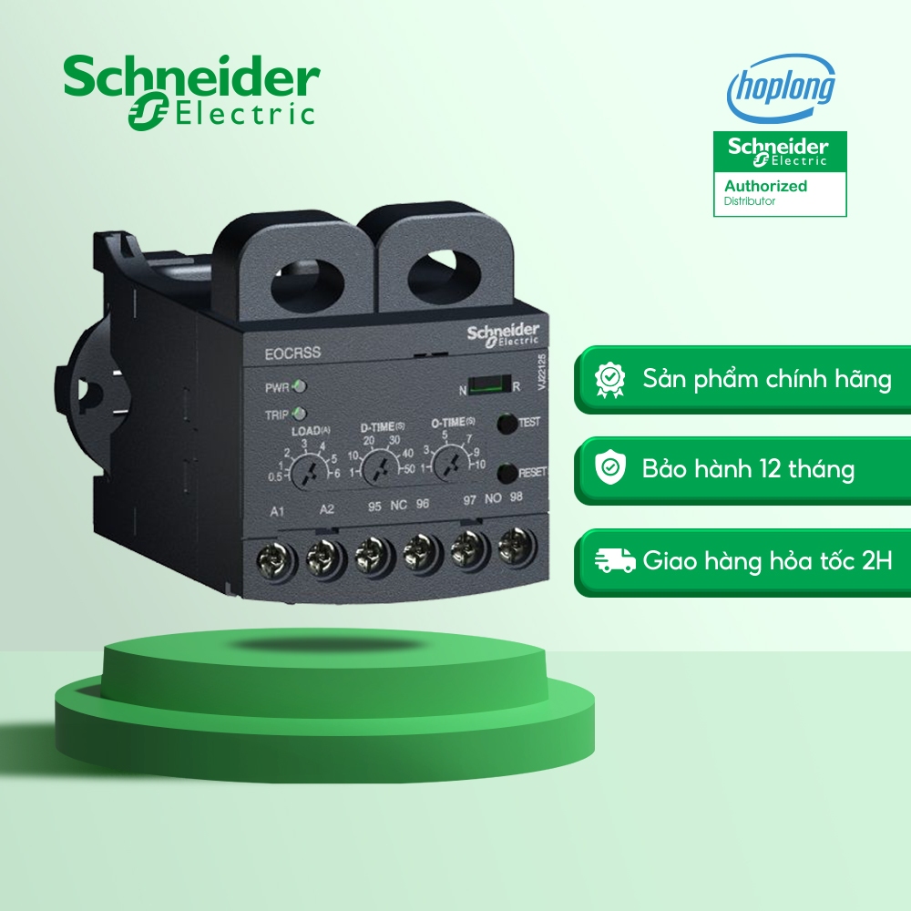 Relay bảo vệ động cơ kỹ thuật số Schneider EOCRSS 60S 24 240VAC DC 1NO 1NC Shopee Việt Nam