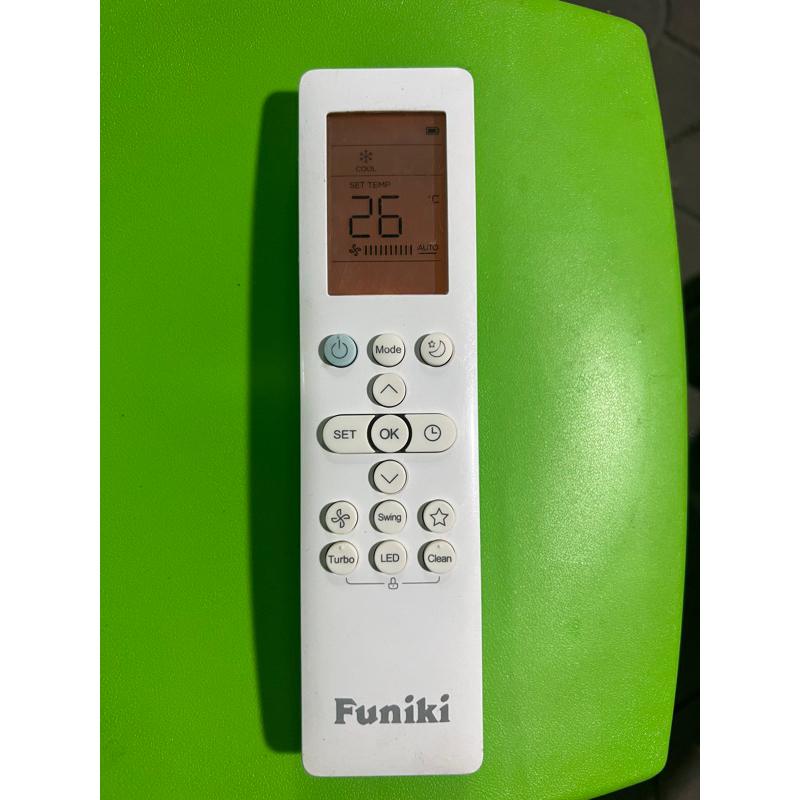 Product image điều khiển điều hoà Funiki  chính hãng theo máy đã qua sử dụng - có tem bảo hành đổi mới