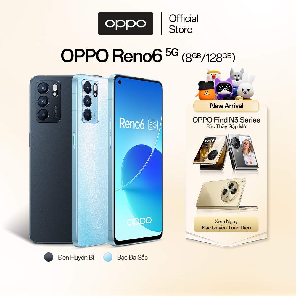 Product image Điện Thoại OPPO RENO6 (8GB/128GB) - Hàng Chính Hãng