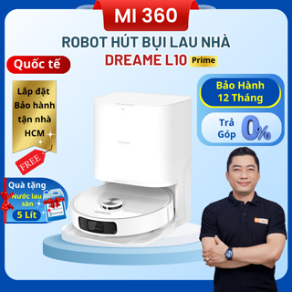 Robot Hút Bụi Lau Nhà Dreame L10 Prime Có Giặt Giẻ - Dreame Việt Nam