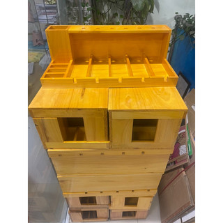 KHAY GỖ THÔNG GỖ THỊT ĐẶC MÀU VÀNG BÓNG MỊN ĐỘ BỀN LÂU NĂM