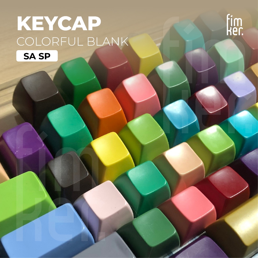Keycap SA SP Blank 1u màu ngẫu nhiên | Shopee Việt Nam