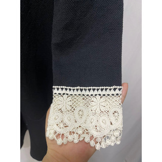 Đầm tay dài đuôi cá, cổ bèo Hàn Quốc siêu xinh