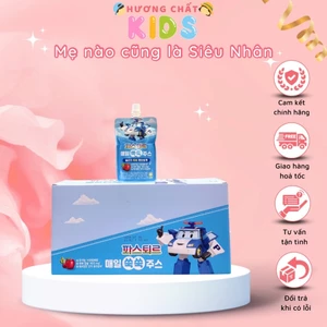 Nước Ép Dinh Dưỡng LOTTE TĂNG CAO - Hỗ Trợ Phát Triển Chiều Cao, Giảm Tình Trạng Thiếu Máu Trẻ Nhỏ