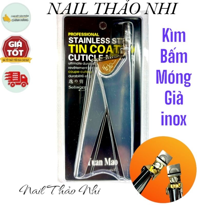 Kềm Bấm Móng Giả Loại INOX, Kìm Cắt Típ NAIL THAO NHI | Shopee Việt Nam