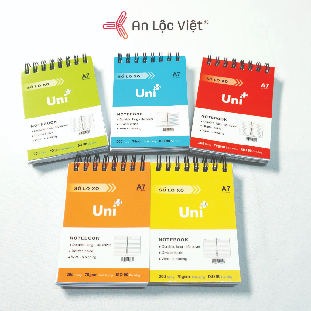 Sổ lò xo A7 Uni Plus | Shopee Việt Nam