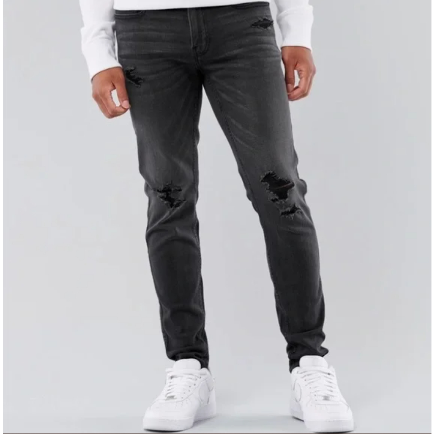 Hollister advanced stretch slim hotsell straight jeans