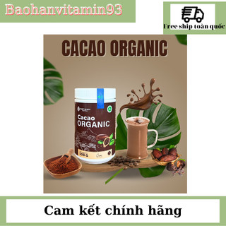 Sữa bột cacao organic Việt nhật nutrtion - đường ăn kiêng 0 calo 500g