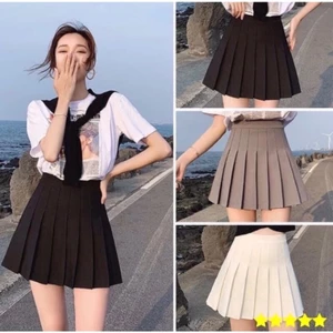 Chân Váy Xòe TENNIS Xếp Ly To Lưng Cao