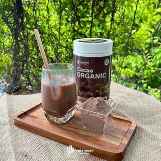 Sữa bột cacao organic Việt nhật nutrtion - đường ăn kiêng 0 calo 500g