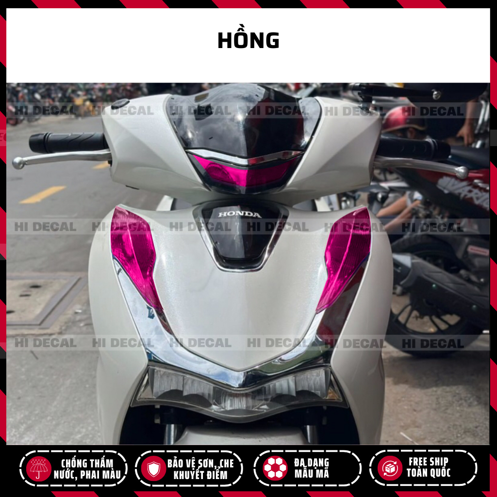 [1 Bộ] Combo Dán Demi + Xi nhan SH 2020 - 2025 , Tem dán bảo vệ đổi màu trang trí, bảo vệ chống xước