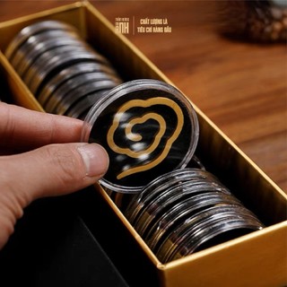 Trầm vân mây thượng hạng nguyên chất thơm dịu ngọt lưu hương rất lâu, hộp mica tiện lợi 8 và 20 vân