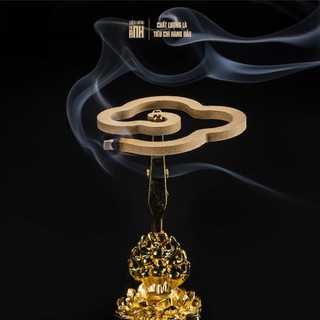 Trầm vân mây thượng hạng nguyên chất thơm dịu ngọt lưu hương rất lâu, hộp mica tiện lợi 8 và 20 vân