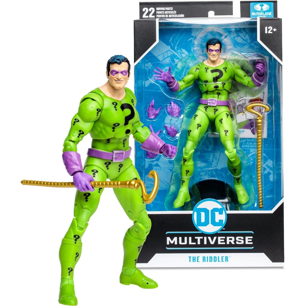 Mô hình nhân vật DC Multiverse The Riddler (DC Classic) Chính Hãng ...