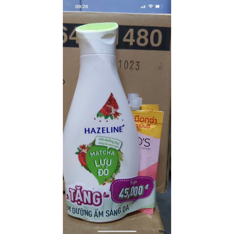 (230ml) Sữa Dưỡng Thể Sáng Da Mềm Mịn HAZELINE Chính Hãng Công Ty Mẫu Mới