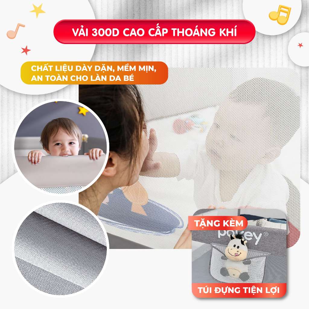 [HOẢ TỐC] Thanh Chắn Giường Pakey Gấp Gọn NEW, Thanh Chặn Cửa Cho Bé An Toàn Mẫu Cao Cấp Mới Nhất