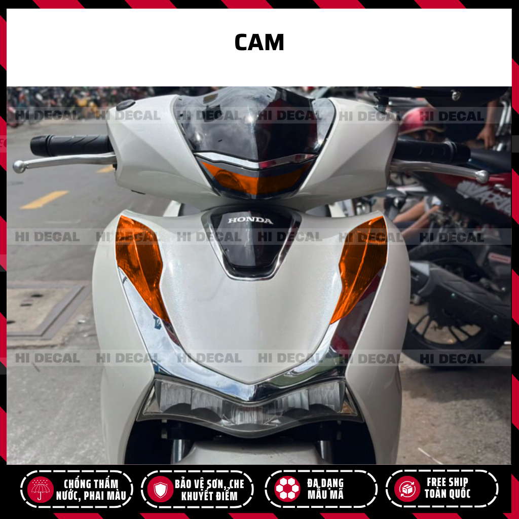 [1 Bộ] Combo Dán Demi + Xi nhan SH 2020 - 2025 , Tem dán bảo vệ đổi màu trang trí, bảo vệ chống xước