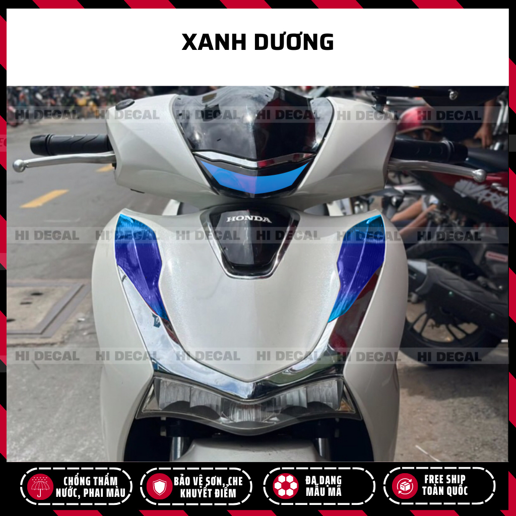 [1 Bộ] Combo Dán Demi + Xi nhan SH 2020 - 2025 , Tem dán bảo vệ đổi màu trang trí, bảo vệ chống xước