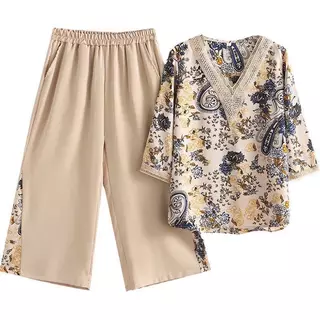 ✔️ Bộ quần áo trung niên , bộ đồ trung niên đi tiệc - đi chơi cho mẹ Món quà dành tặng cho mẹ ý nghĩa 📸♥️ ✔️Hàng có sẵn