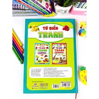Sách -  Từ Điển Tranh Về Rau Củ Quả Hoa (b65) - Ndbooks