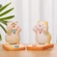 Mô hình thú chống tay kiêm đế dựng điện thoại trang trí bàn học, bàn làm việc, tủ sách, taplo ô tô