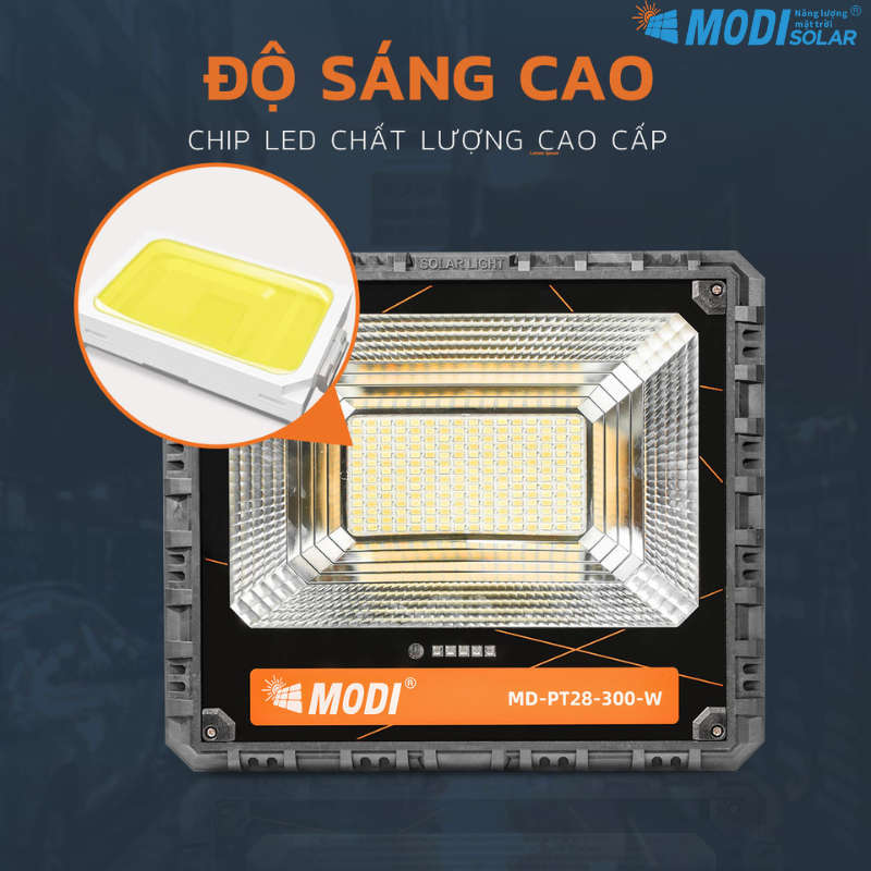 Ảnh Đèn Led Năng Lượng Mặt Trời MODI SOLAR Siêu Sáng Chống Nước Loại 50W, 80W, 120W, 200W,300W, 400W 2