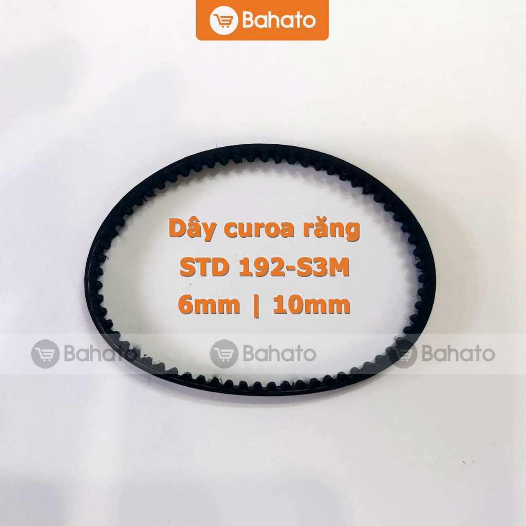 Dây curoa STD 192-S3M bản 6mm - 10mm (dây curoa răng - Timing Belt ...