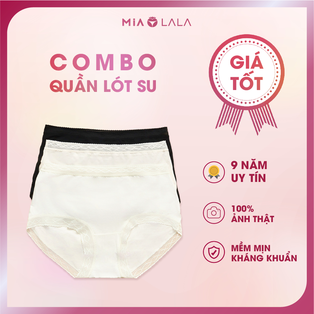 Combo quần lót su mềm mát kháng khuẩn Mialala 3396 FQ04113396