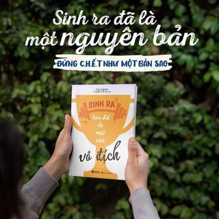 Sách Sinh Ra Bạn Đã Là Nhà Vô Địch Bizbooks