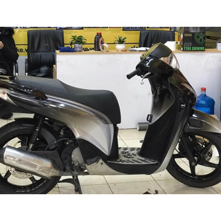Tem trùm SH 2009-2010-2011-2012 Loang trắng đen- Độ dán team trùm decal xe máy  - Team trùm decal rẻ đẹp