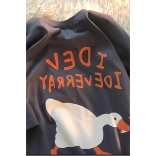 Áo Thun Nam Nữ Cổ Tròn Tay Lỡ Họa Tiết Vịt Siêu Ngầu Chất Liệu Cotton Khô Siêu Thoáng Mát Thấm Hút Mồ Hôi Cực Tốt