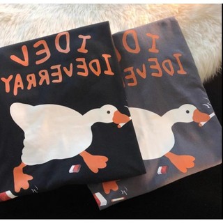 Áo Thun Nam Nữ Cổ Tròn Tay Lỡ Họa Tiết Vịt Siêu Ngầu Chất Liệu Cotton Khô Siêu Thoáng Mát Thấm Hút Mồ Hôi Cực Tốt
