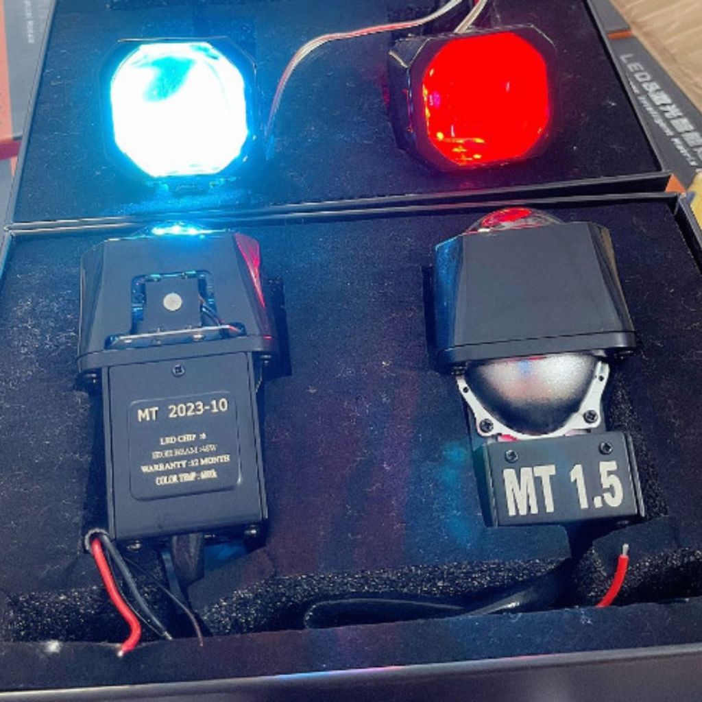 Đèn Bi Cầu LED MT 1.5 , Ánh Sáng Trắng 5500K Pha Màn Chập Chống Chói ...