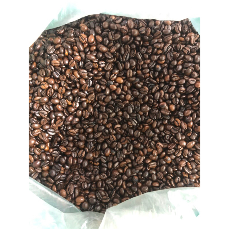 1kg cà phê giá Sỉ hạt 20%ARABICA 40%CULI VÀ 40%ROBUSTA nguyên chất rang bơ