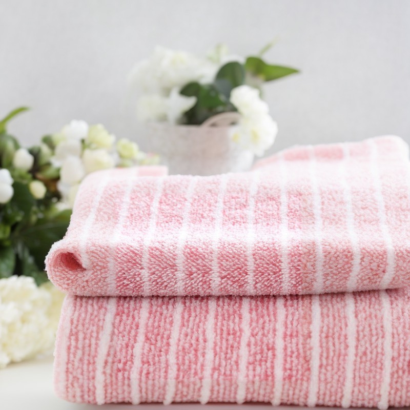 Ảnh Khăn tắm Poêmy ST KT(70x140cm) - Sọc nhỏ 1