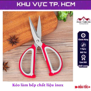 Kéo làm bếp đa năng chất liệu inox không gỉ - sắc bén, siêu bền