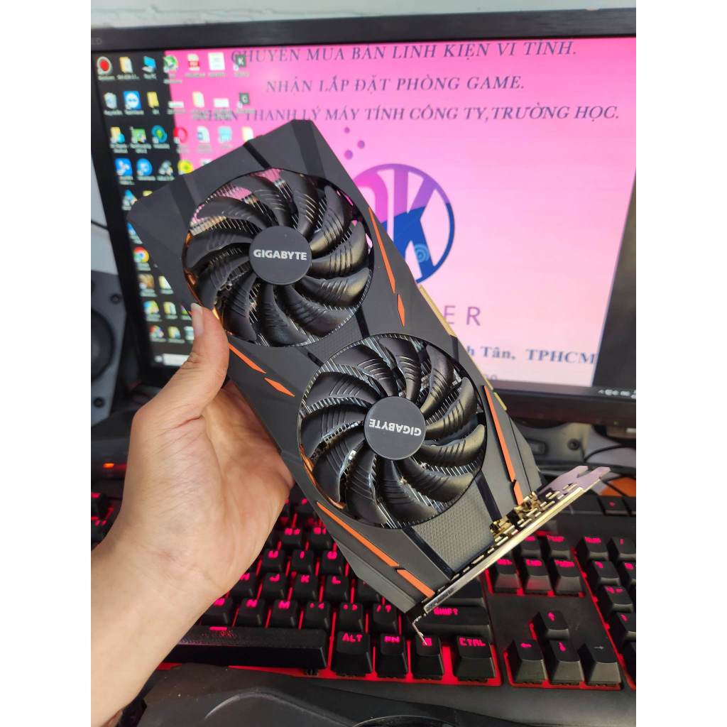 VGA Gigabyte Radeon RX 580 Gaming 8G (8GB GDDR5, 256-bit, HDMI+DP, 1x8 ...