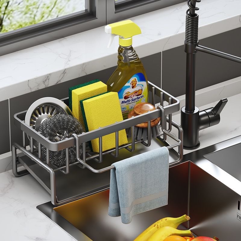 Kệ để đồ rửa chén cao cấp làm từ thép chống rỉ có khay hứng nước (K37 ...