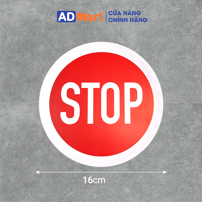 Biển cảnh báo dừng lại - Biển báo stop - Biển cảnh báo, biển chỉ dẫn ...