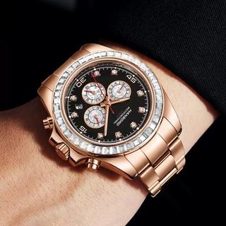 Đồng Hồ Cơ Nam Đeo Tay HANBORO Watch 8032 Chính Hãng| Tặng kèm bóp đựng đồng hồ [36]