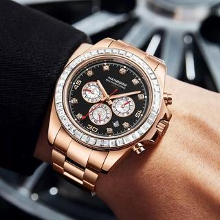 Đồng Hồ Cơ Nam Đeo Tay HANBORO Watch 8032 Chính Hãng| Tặng kèm bóp đựng đồng hồ [36]