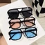 Kính râm mát thời trang nữ nam mắt kính hai cầu siêu ngầu hot phong cách Hàn Quốc chống tia UV đẹp giá rẻ ABICA 277