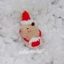 Móc khoá chuột lang nước (capybara) giáng sinh bằng len handmade làm quà tặng trang trí đáng yêu ( ảnh thật shop chụp)