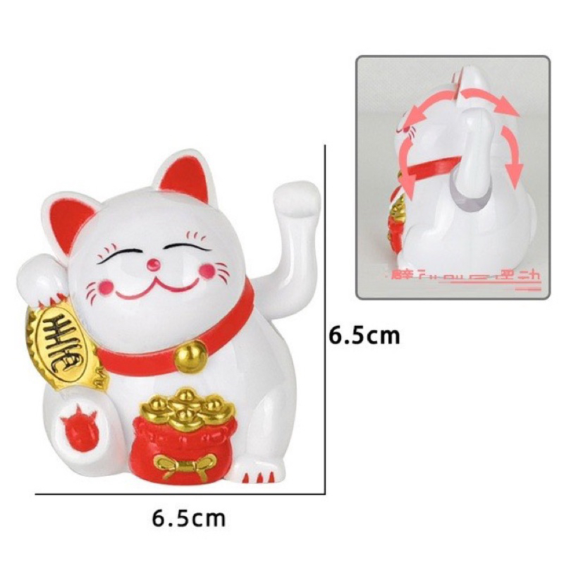 Mèo Thần Tài vẫy tay - Trang trí để bàn