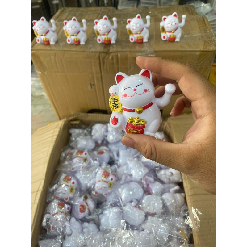 Mèo Thần Tài vẫy tay - Trang trí để bàn