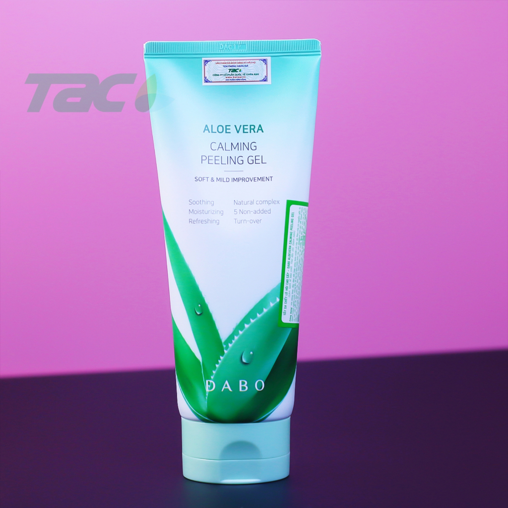 Ảnh Tẩy da chết cao cấp tinh chất Lô Hội DABO Aloe Peeling Gel TAC 180ml 3