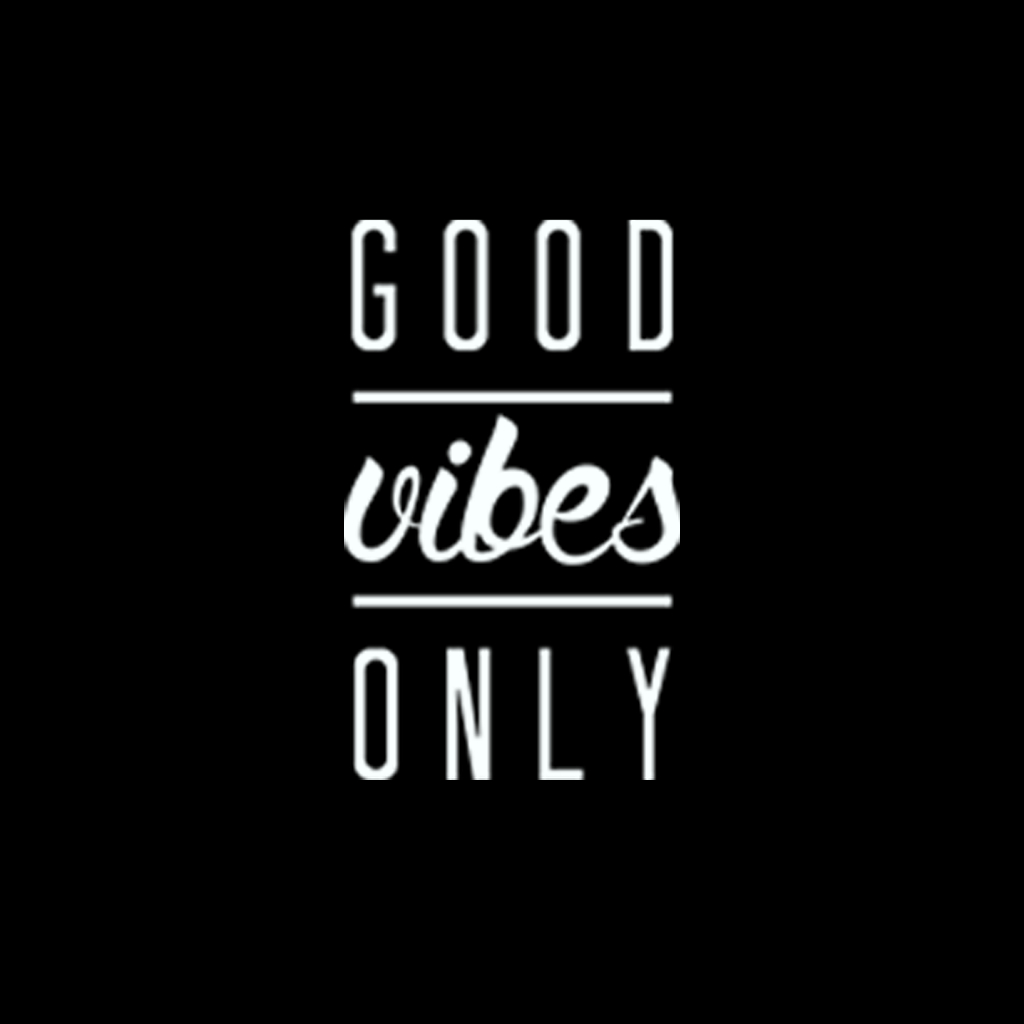 Áo thun in chữ Good Vibes Only co dãn thấm hút mồ hôi đủ size 40-100kg form rộng Basetee Unisex